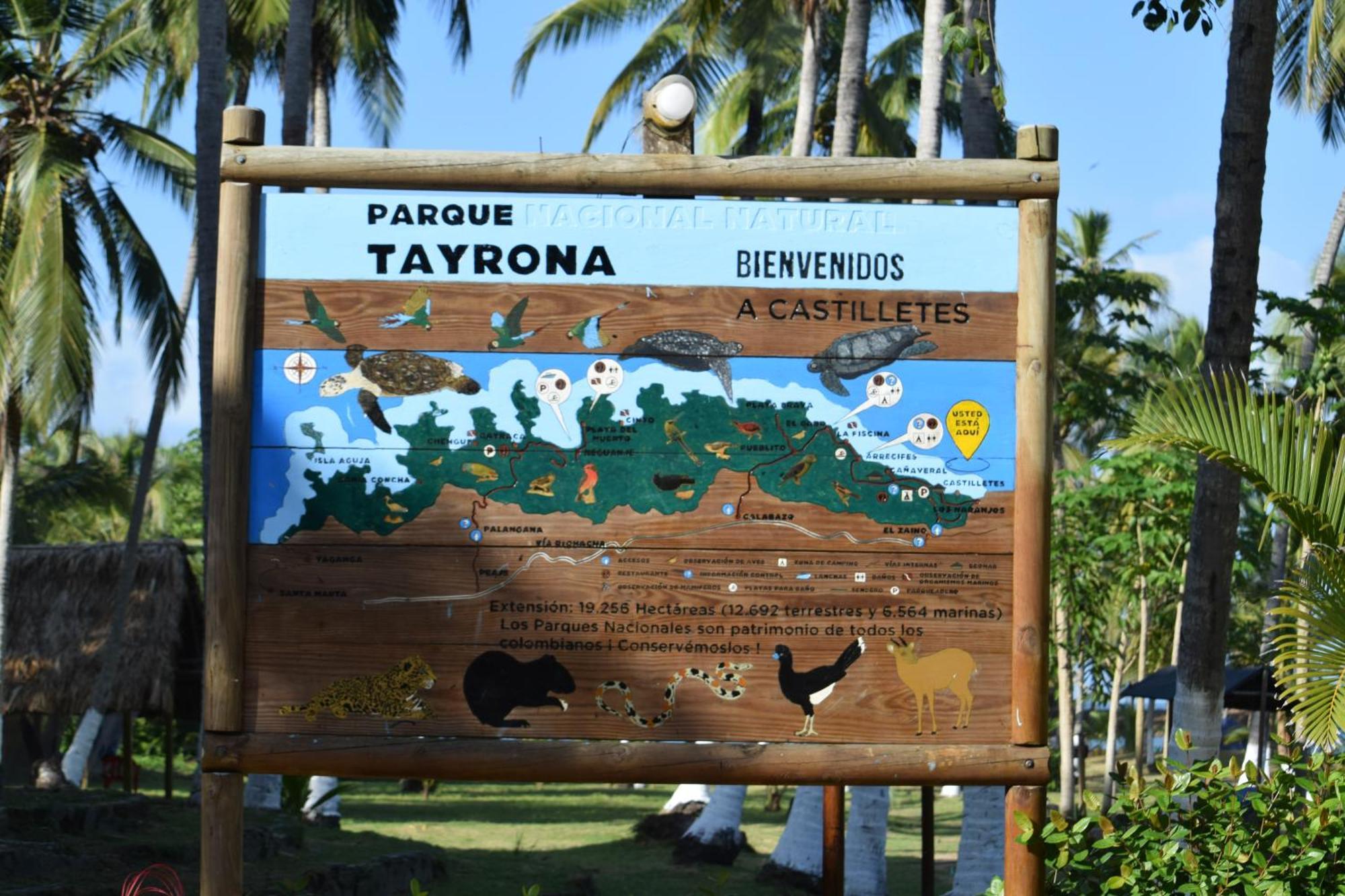 Casa De Campo Castillete Dentro Del Parque Tayrona El Zaino Εξωτερικό φωτογραφία