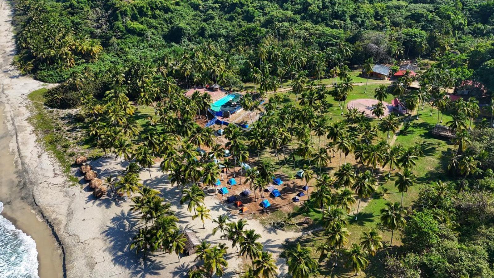 Casa De Campo Castillete Dentro Del Parque Tayrona El Zaino Εξωτερικό φωτογραφία